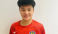 天博:刘凯源本赛季西班牙加泰U16优选联赛首发18次，已打入9球